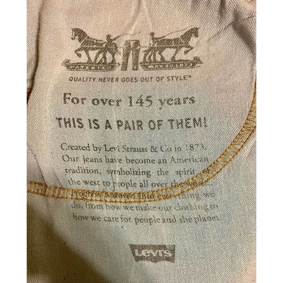 W38 L30 Levi’s 505 Denim Blue Jeans Men Red Label Regular Relaxed Fit - Picture 7 of 7